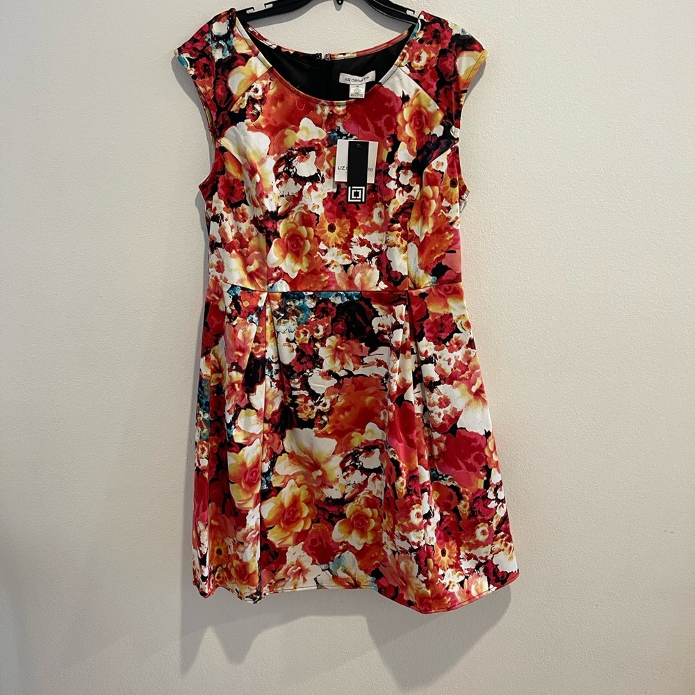 Liz Claiborne floral printed dress